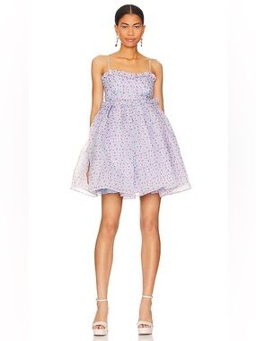 SELKIE The Rosebud Mini Dress in Chateau Rose NWT Size 3X
